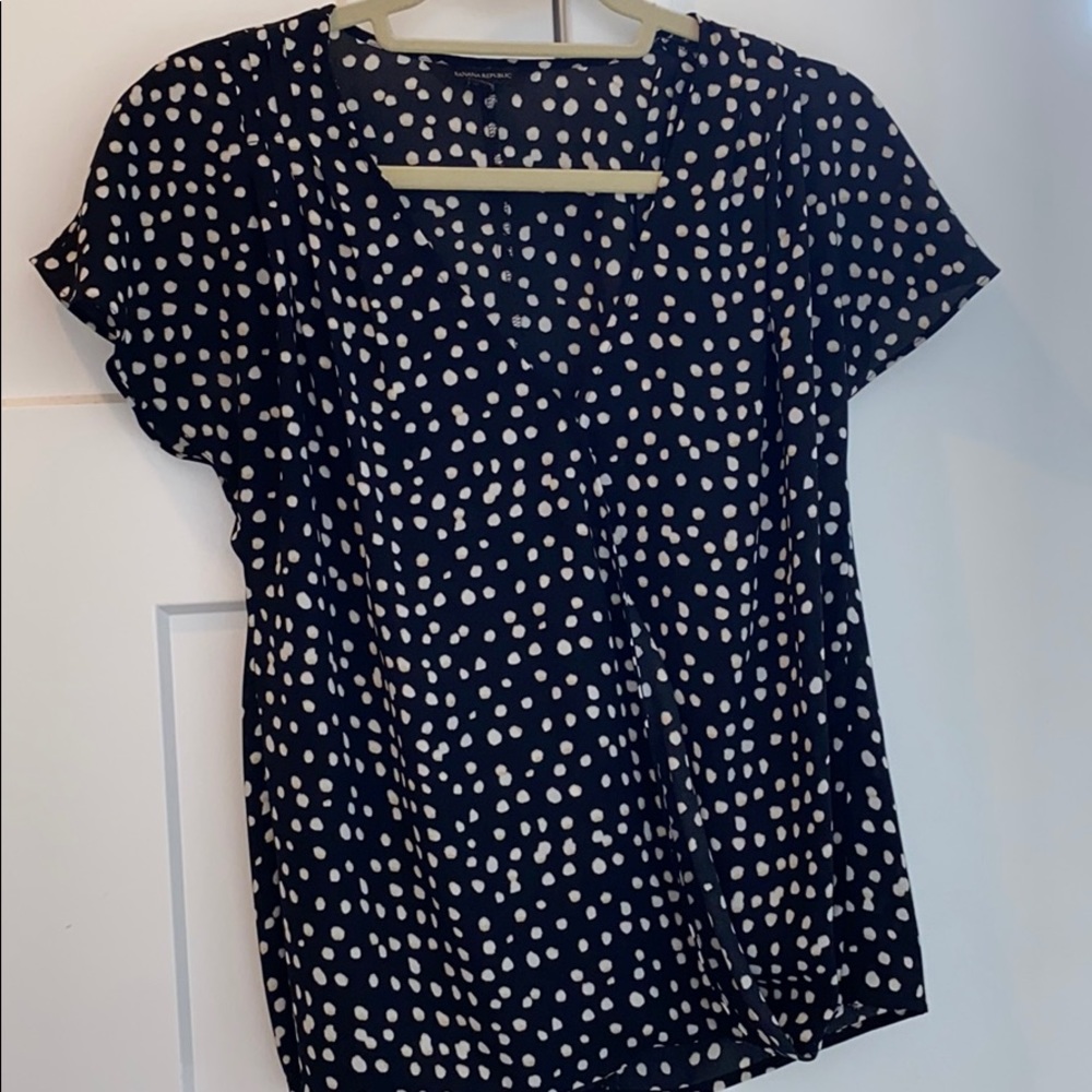 Banana republic wrap top